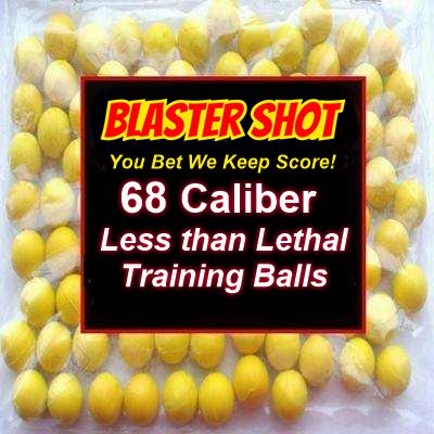 Less than Lethal 68 Cal Rubber Balls